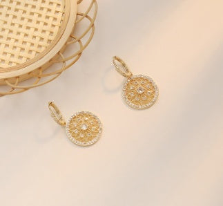 925 Silver Pin Earrings Delicate Earrings Female Earrings Fashion Earrings