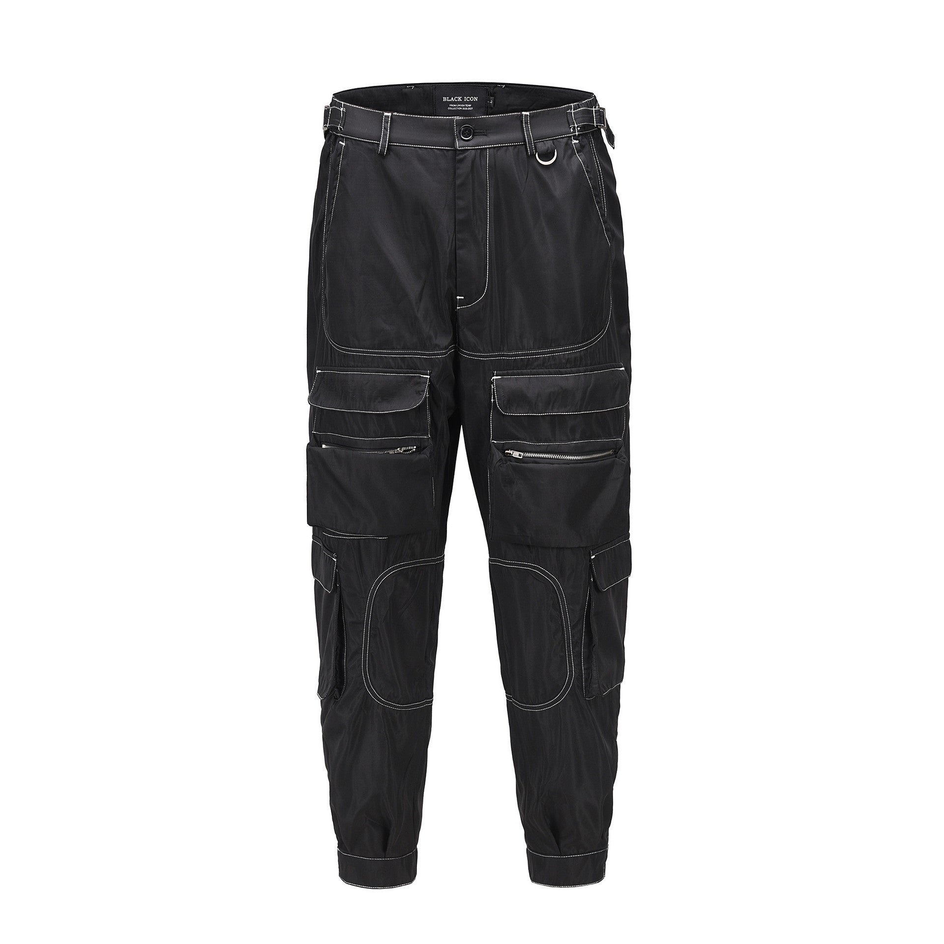 Velcro Strappy Pants Street Trendy Pants