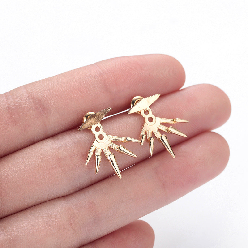 Hollow Exaggerated Earrings Earrings