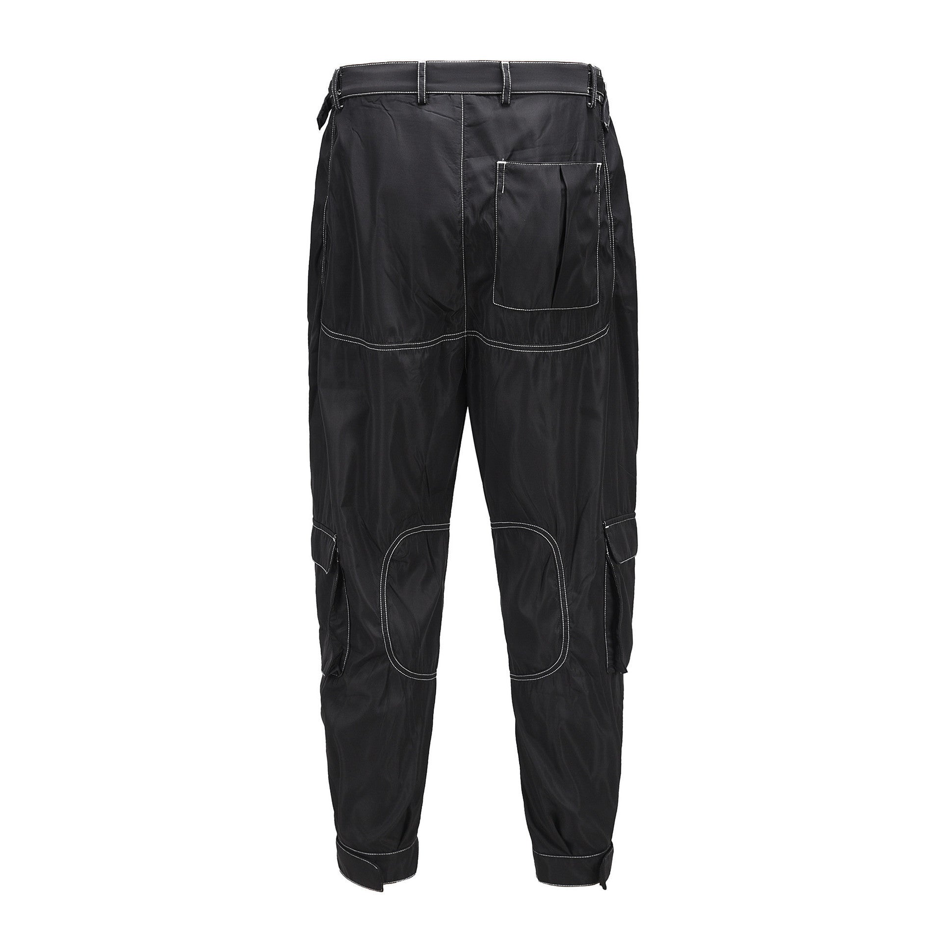 Velcro Strappy Pants Street Trendy Pants