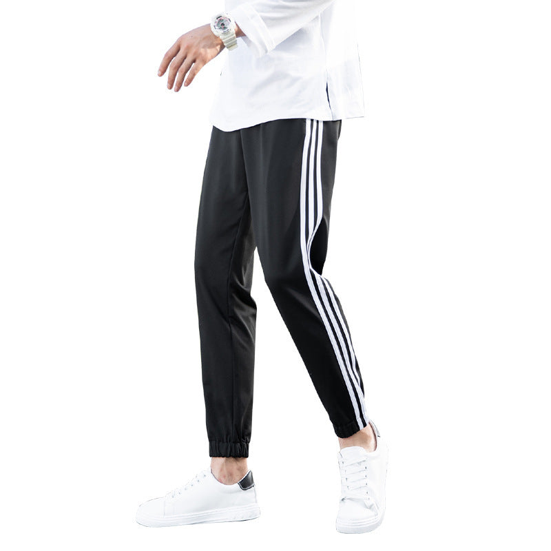 Loose harem pants, sports pants, small feet pants