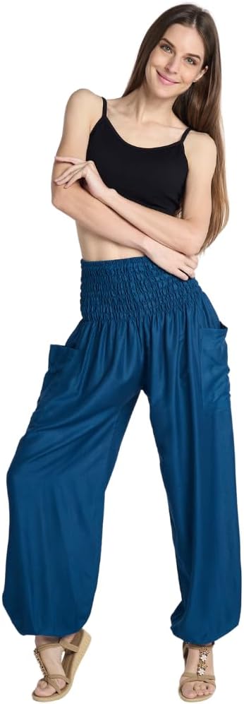 High-Waisted Boho Harem Yoga Pants for Women