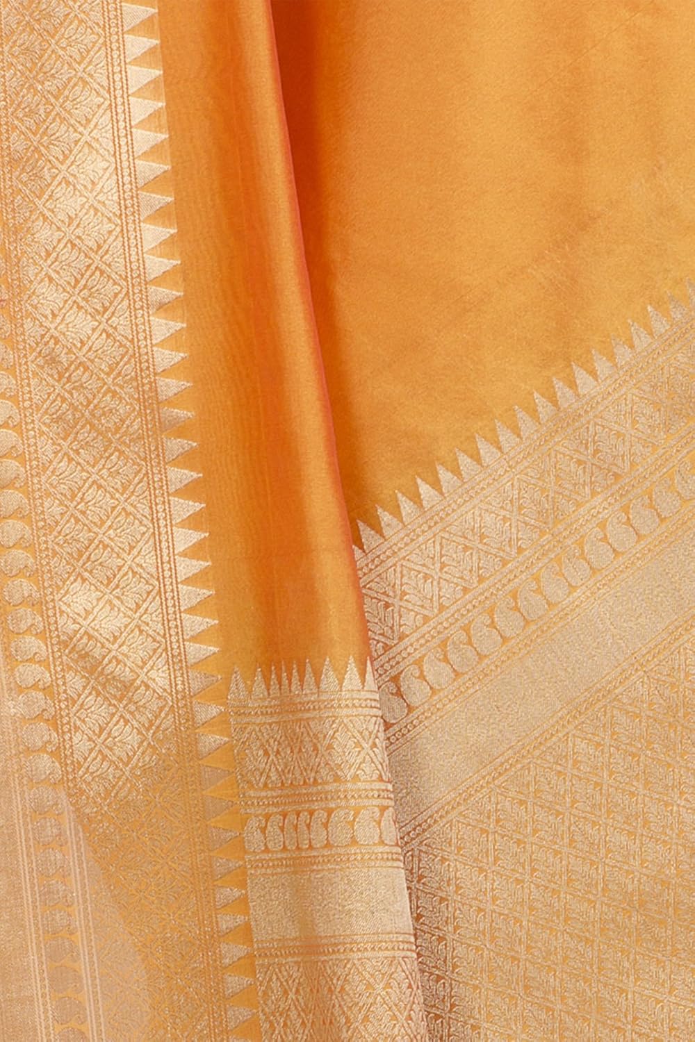 Chandrakala Banarasi Saree for Women with Unstitched Blouse Piece Indian Wear (1258)