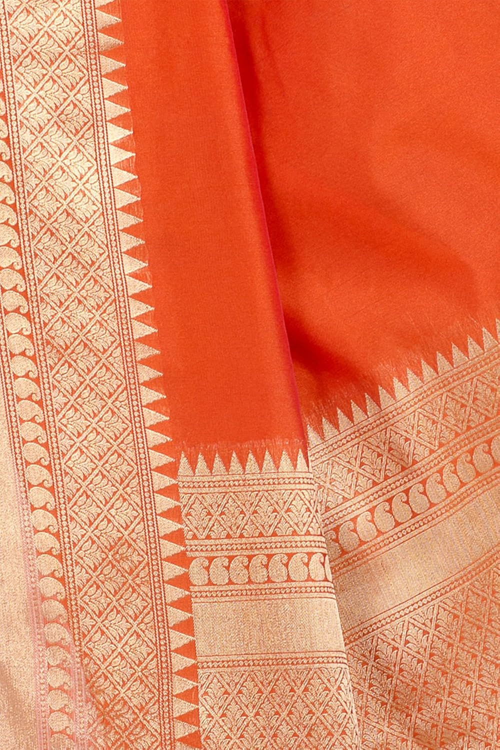 Chandrakala Banarasi Saree for Women with Unstitched Blouse Piece Indian Wear (1258)