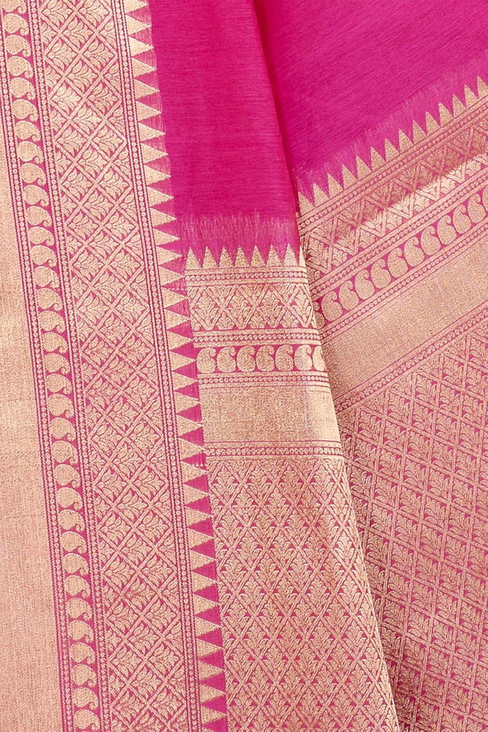 Chandrakala Banarasi Saree for Women with Unstitched Blouse Piece Indian Wear (1258)