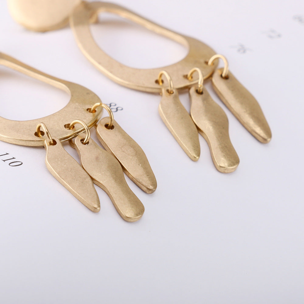 Personality Earrings Earrings Tassel Zinc Alloy Earrings